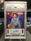 JARED MCCAIN Rookie Autograph Purple Prizm PSA 9 /75 - 2024 Prizm Deca