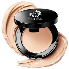 Organic Cream Concealer Pina Colada, Natural Full Coverage, Vegan, Made in USA