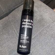 B.TAN I WANT THE DARKEST TAN POSSIBLE 1 HOUR SELF TANNING MOUSSE 6.7 US FL Oz