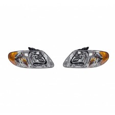 For Chrysler Town And Country 2001-2007 Headlight Driver Passenger Side Pair
