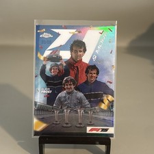 2025 Topps Chrome F1 Formula 1 Alain Prost 4 & More 00/00 #4N-3
