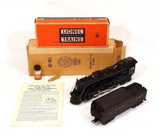 Postwar Lionel 736 Berkshire Steam Loco & 2046W Tender (1954)~w/Brick OBs & Inst