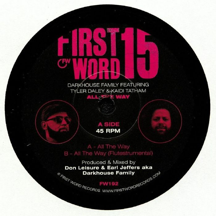DARKHOUSE FAMILY - All The Way - Vinyl (7"")