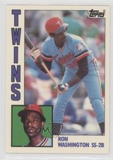 1984 Topps Tiffany Ron Washington #623 0b2