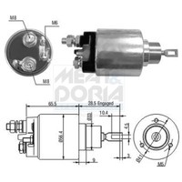 Meat & Doria Magnetschalter Starter FüR Fiat Barchetta 183 1.8 16V Coupe FA/175
