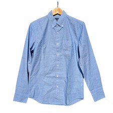 J.Crew Mens Slim Fit Flex Washed Oxford Button Down Shirt Light Blue Size S