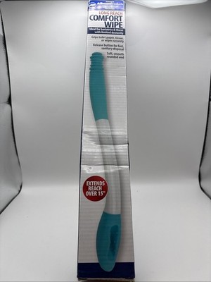 Long Reach Comfort Wipe For Toilet Paper ergonomic shape extends your reach 15''+
