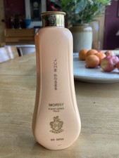 Vintage Morny June Roses perfumed  talcum powder  part used