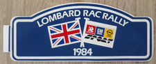 Vauxhall Opel Sport Lombard Rac Rally Promotional Sticker Brochure 1984 Vauxhall Opel Sport Lombard Rac Rally Promotional Sticker Brochure 1984