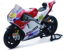 NEWRAY DIE CAST MODEL DUCATI DEMOSEDICI ANDREA DOVIZIOSO #04, SCALE 1:12