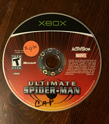 Ultimate Spider-Man (Xbox, 2005) Disc Only, TESTED