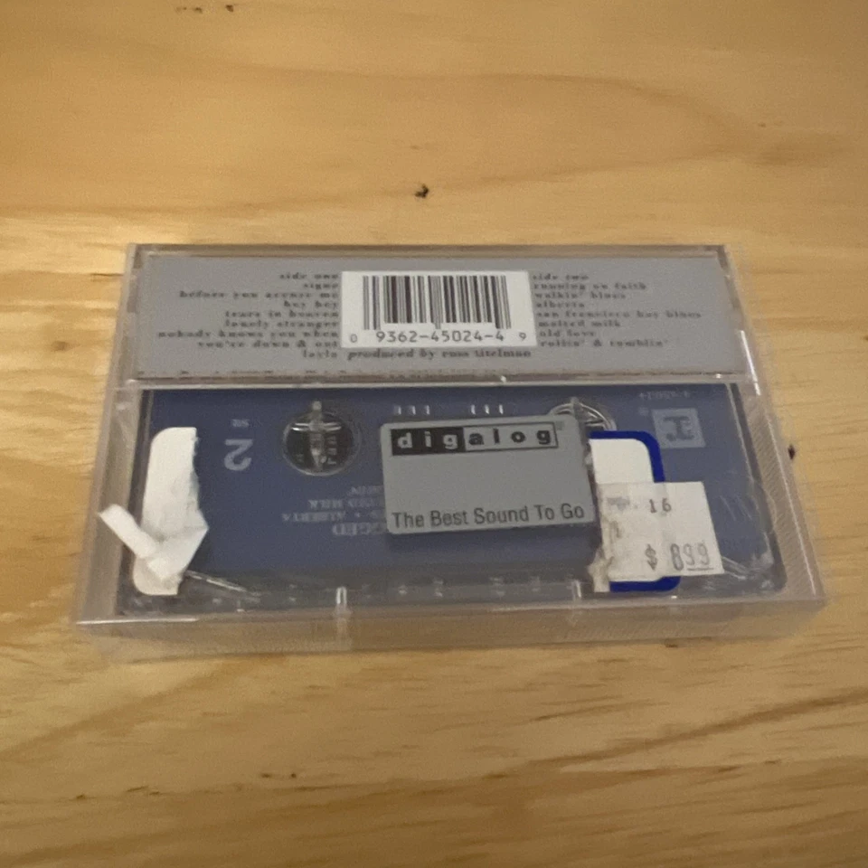 Eric Clapton Unplugged Sealed Cassette New Hype Sticker Blues Rock Fast Ship - Image 2 of 4