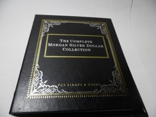 PCS Stamps & Coins The Complete Morgan Silver Dollar Collection Binder & Slip