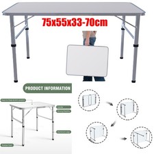 Folding Table Heavy Duty Camping Table for Buffet Wedding Market Garden Party