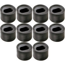 Pack Of 10 x Cable Gland Insert Black M20 For Flat 2.5mm 2.5 - 4mm T+E Wiska