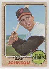 1968 Topps Davey Johnson Dave Johnson #273 0i4d