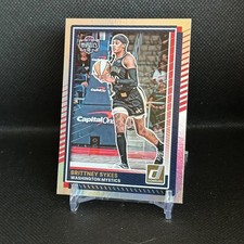 BRITTNEY SYKES #41 Silver Holo - 2025 Panini Donruss WNBA Washington Mystics