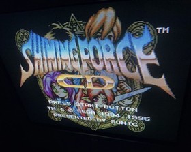 Sega CD Shining Force (1994) Good Condition Tested Tested Works Auth Reg Card