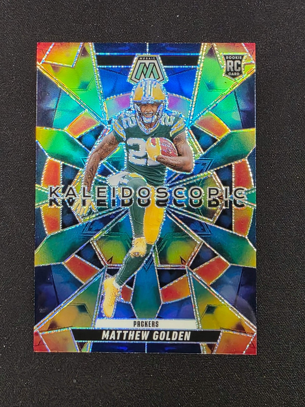 #6 Matthew Golden 2025 Panini Mosaic Green Bay Packers sports Kaleidoscopic