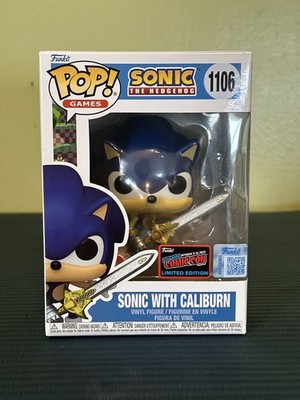 NYCC Funko Pop! Vinyl: Sonic the Hedgehog - Sonic with Caliburn
