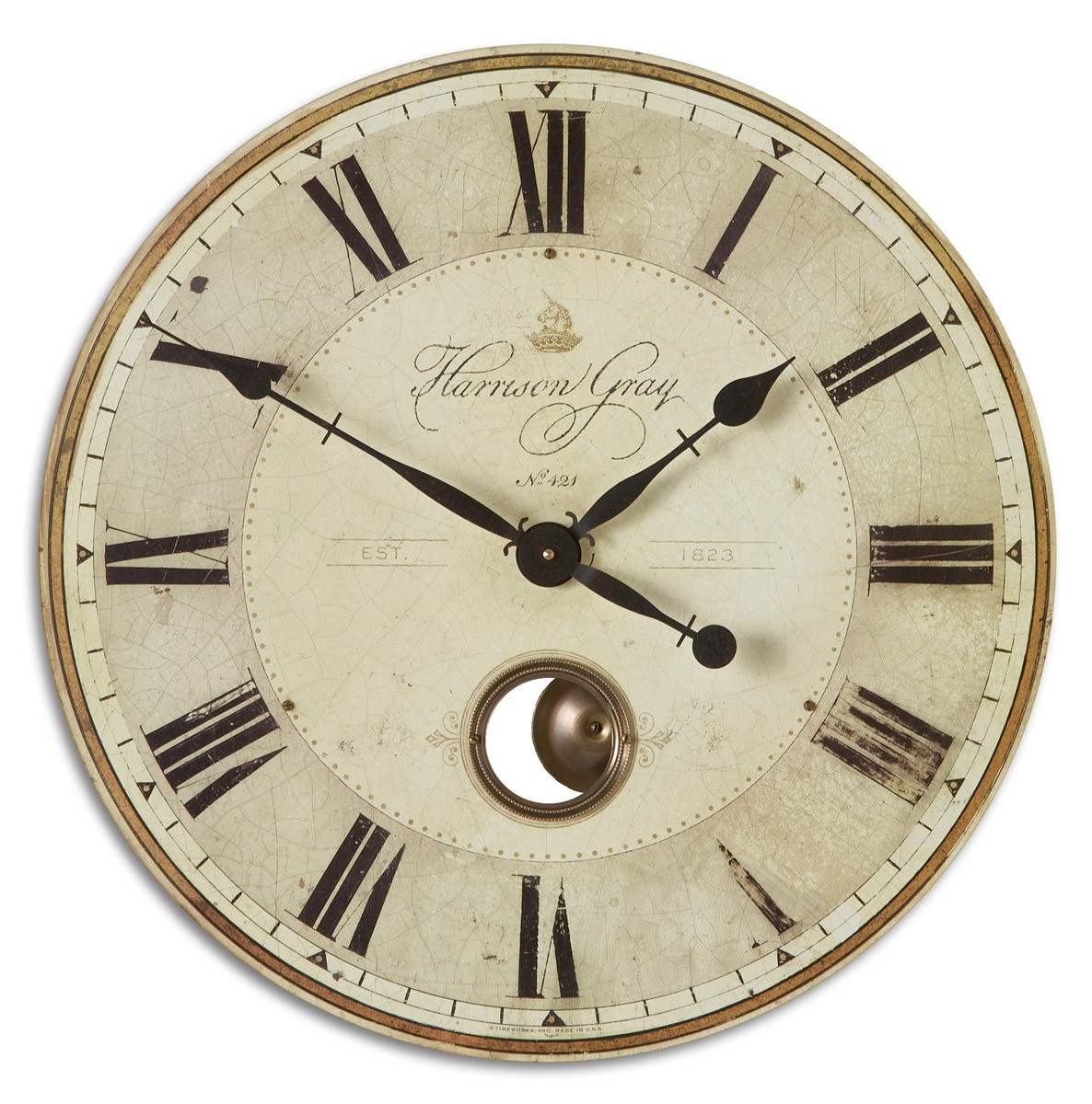 Uttermost 06032 Harrison 23 X 23 inch Wall Clock