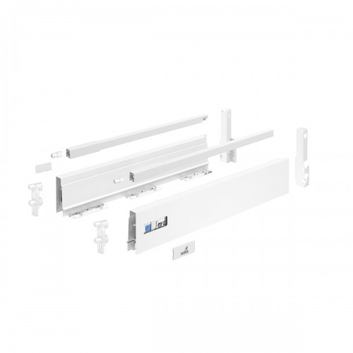 Casserolier InnoTech Atira blanc haut de gamme Hettich 144 mm