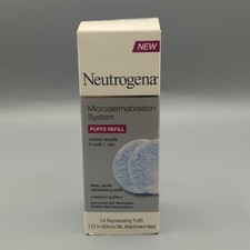 Neutrogena Microdermabrasion System Puffs Refill - 24ct -Open Box DISCONTINUED