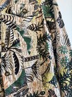 TAHARI Linen Tropic Floral Print Jacket Women Sz M Coastal Travel Vacation — photo 4