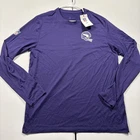 NWT Men's Large Nike Dri-Fit Minnesota Vikings Long Sleeve Purple T-Shirt