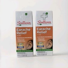 2-Pk Similasan Earache Relief Ear Drops 0.33 ...