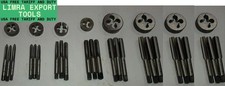 BSW LEFT HAND THREAD TAP AND DIE SET 3/16,1/4,5/16,3/8,7/16,1/2 ENGLISH THREAD