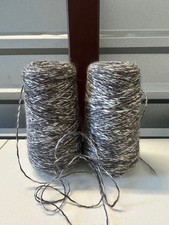 Lot 2 Spool Cone Peru Sport 1/3 NOVELTY SOFT Alpaca Yarn 1lb 3oz  4 other cones