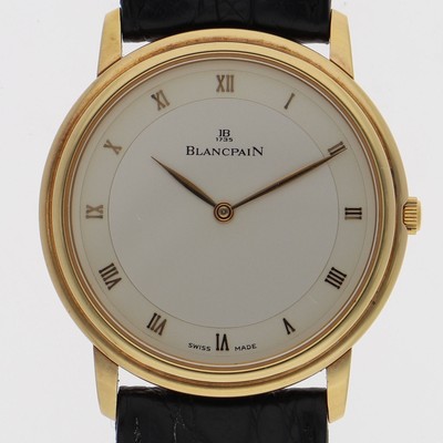 Blancpain Villeret WATCH Silver YG/leather MN