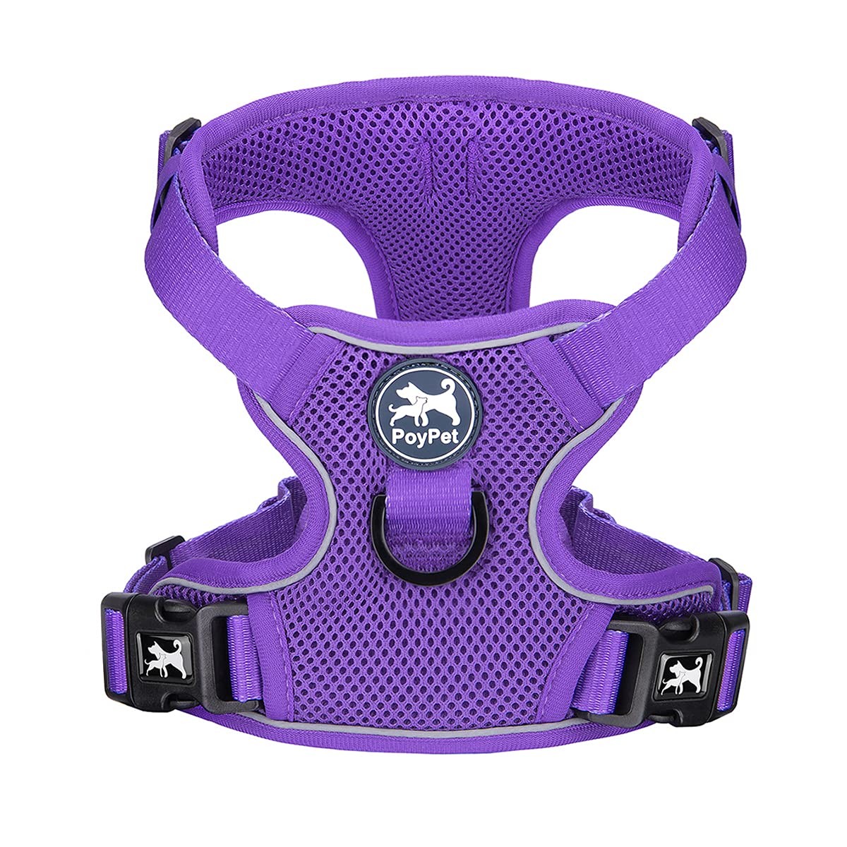 Harnais anti-étouffement chien sensible rembourré et ergonomique lacet XL