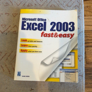 Microsoft Office Excel 2003 Fast & Easy Boxed Software Office Software Suite
