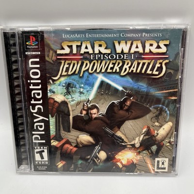 Star Wars: Episode I: Jedi Power Battles (Sony PlayStation 1, PS1) Complete CIB!