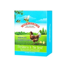 WORMSKING 5.5LB Dried Black Soldier Fly Larvae, More Calcium Than Dried