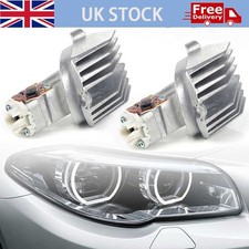 LED Headlight DRL Angel Eye Diode Light Module Lamp For BMW 5 Series F07 F10 F11