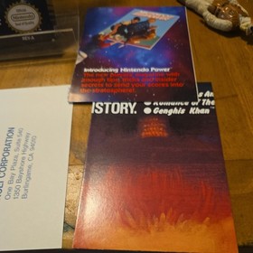 Nobunaga's Ambition (NES, 1989) - Complete In Box!!!