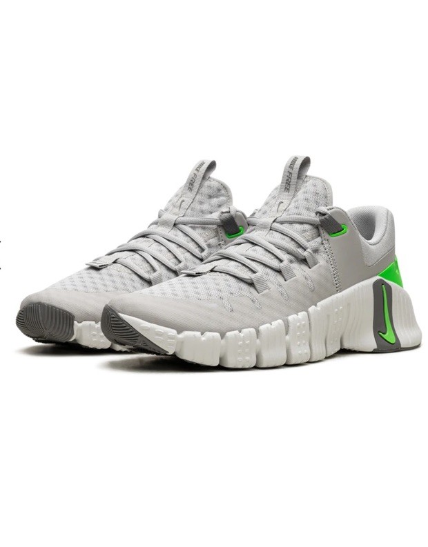Men Nike FREE METCON 5 Athletic/Training Shoes LIGHT IRON DV3949