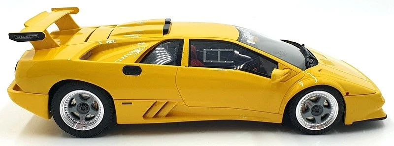 GT Spirit 1/18 Scale Resin GT322 - Lamborghini Diablo Jota Corsa - Yellow - Image 3 of 4