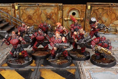 Necromunda Goliath Gang - gut bemalt Warhammer 40k Games Workshop Lotxvi