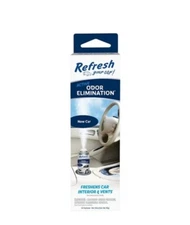 Refresh Your Car Active Odor Eliminator Fogger Spray "New Car" Scent (3oz) 