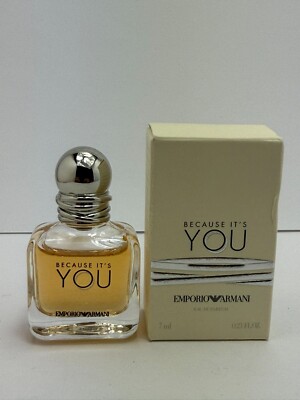 Because it's You for Women by Emporio Armani EDP Miniature Splash 0.23 oz
