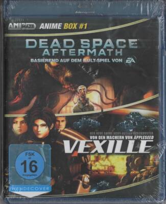 Anime Box #1 Dead Space Aftermath Vexille BluRay NEU SciFi Action Blockbuster