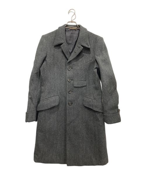 ジャケット・アウター Ombre Check Wool Chester Field Coat M Wool Chester Coat | eBay