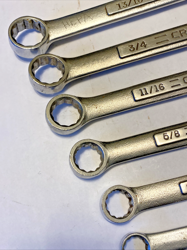 Craftsman Combination Wrench Set Of 10 SAE 1/4”-13/16” USA - Picture 10 of 14