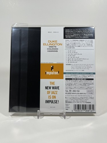 SHM SACD: Duke Ellington Meets Coleman Hawkins - Super Audio CD Japan SEALED - Imagen 2 de 3