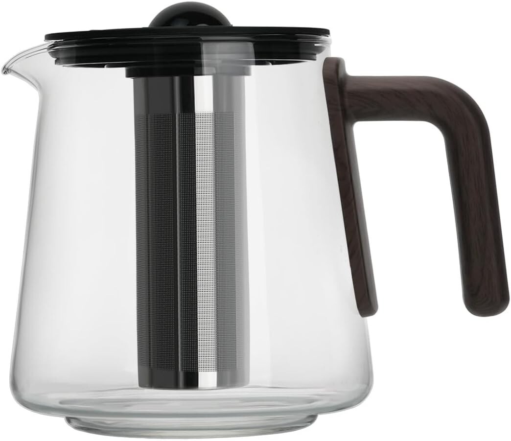 12 Cup Glass Carafe Wit