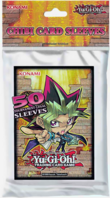yugioh chibi card sleeves 2x Packs Konami YuGiOh YGO Yu-Gi-Oh! Size 